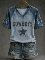 Women's Game Day Football Casual T-Shirt