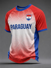 Men's Gift For Football Fans Print Casual Tee