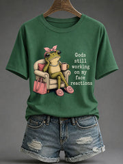 Women’s Funny Christian Print Casual T-Shirt