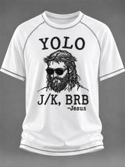 Men's Faith Printed Casual short sleeves t-shirt