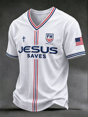 Men's Christian V-Neck T-Shirts