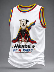 Men's Venezuela Hero Dog Tsunami Patriotic Dog Lover vests
