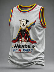 Men's Venezuela Hero Dog Tsunami Patriotic Dog Lover vests