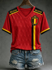 Women's Belgium Lover Short Sleeve T-shirt