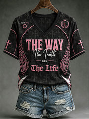 Women's The Way The Truth And The Life Short-sleeved T-shirt