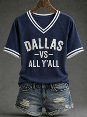 Women's Game Day Football Casual T-Shirt