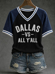Women's Game Day Football Casual T-Shirt