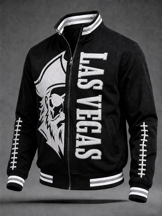 Men's Las Vegas Football Fan Print Jacket
