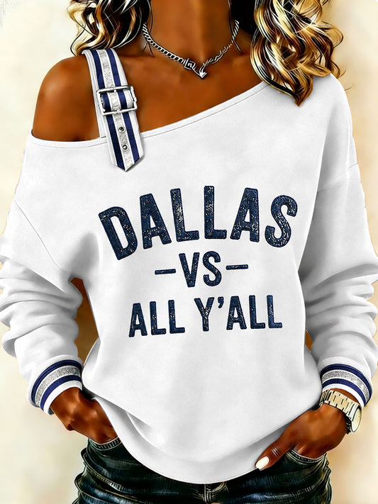 Men's Game Day Football Print Casual T-Shirt