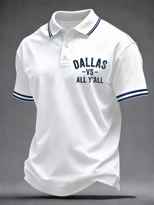 Men's Game Day Football Printed Casual Top