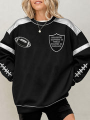 Women's Las Vegas Football Fan Print Sweatshirt
