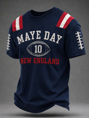 Men's Football Gameday Gift For Football Fans Casual Tee