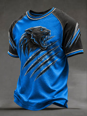 Men's Black Panther Rugby T-shirts