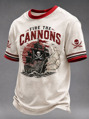 Men's Football Short Sleeves T-shirt