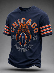Men's Football Gameday Gift For Football Fans Casual Tee