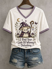 Women's I Find Your Lack Of Whimsy Disturbing T-shirt