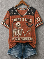 Women's THERE IT GOES MY LAST FLYING F*CK Short-sleeved T-shirt