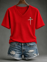 Women's Christmas Faith Short-Sleeved T-Shirt