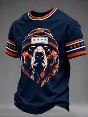 Men's Football Gameday Gift For Football Fans Short Sleeve T-shirt