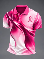 Men's Real Men Wear Pink Breast Cancer Awareness Shirt