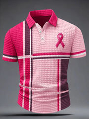 Men's Real Men Wear Pink Breast Cancer Awareness Shirt