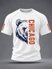 Men's Football Gameday Gift For Football Fans Casual Tee