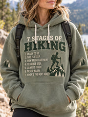 Women's Funny Hiker Casual Hoodie