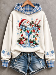 Women's Christmas Mahjong Casual Sweatshirt