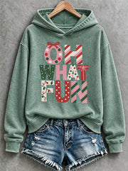 Women's Oh What Fun It Is To Ride Christmas Hoodie