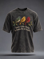 Men's Every Little Thing Is Gonna Be All Right Washed T-Shirt