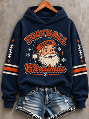 Women's Football Gameday Gift For Football Fans Print Sweatshirt