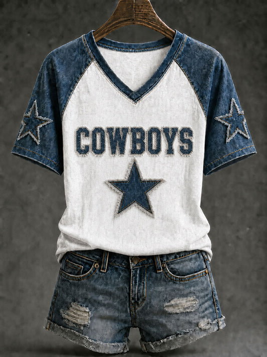 Women's Game Day Football Casual T-Shirt