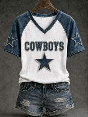 Women's Game Day Football Casual T-Shirt