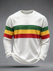 Men's Reggae Inspired  Waffle Top