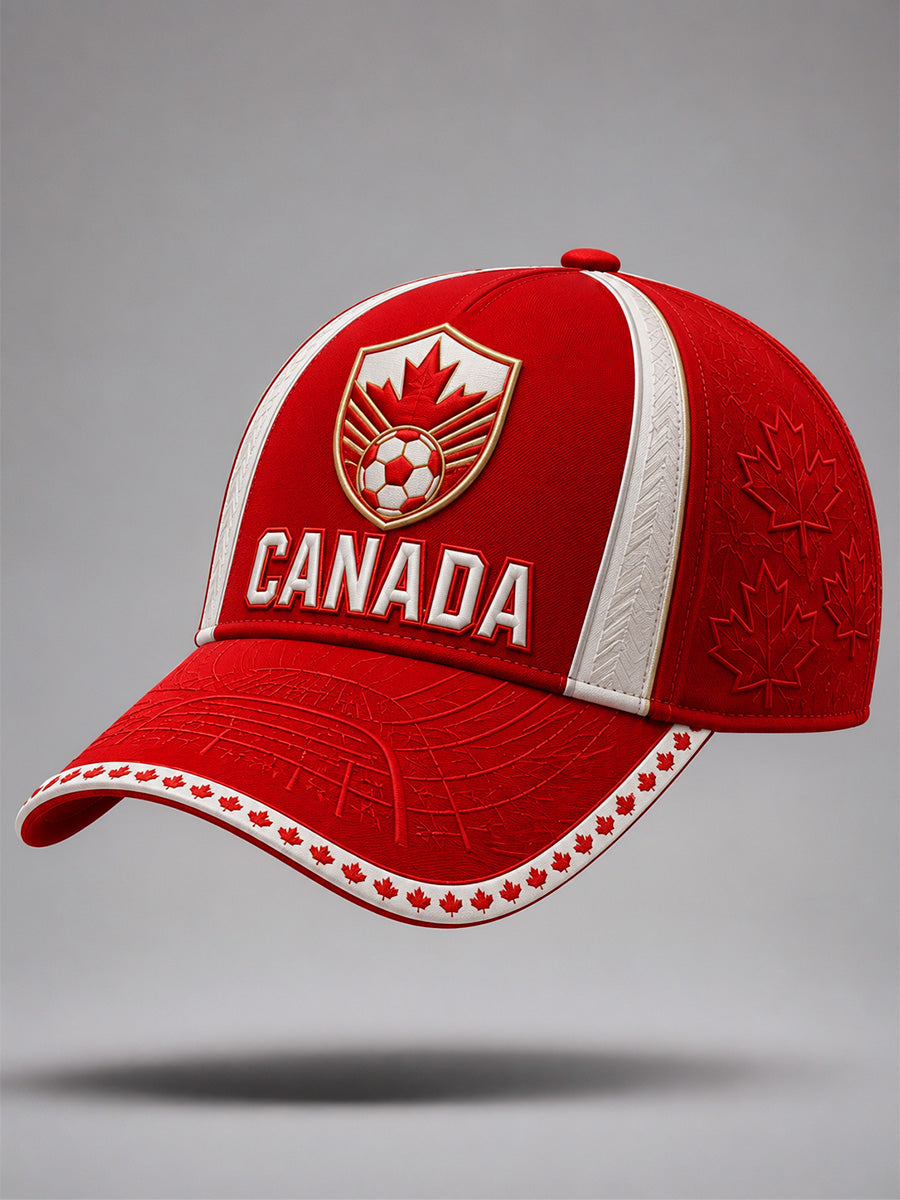 Unisex Canada Soccer Graphic Print Hat