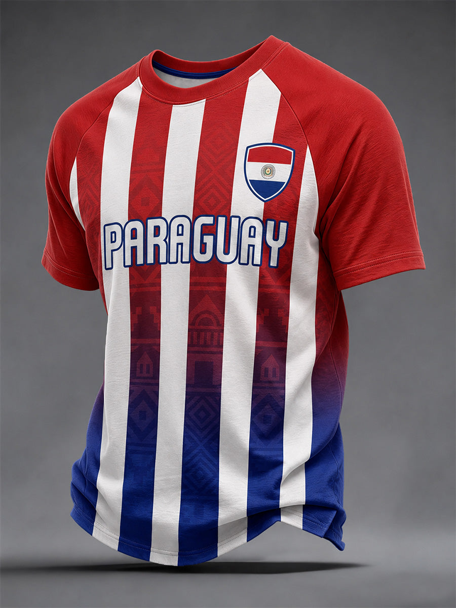 Men's Gift For Football Fans Print Casual Tee