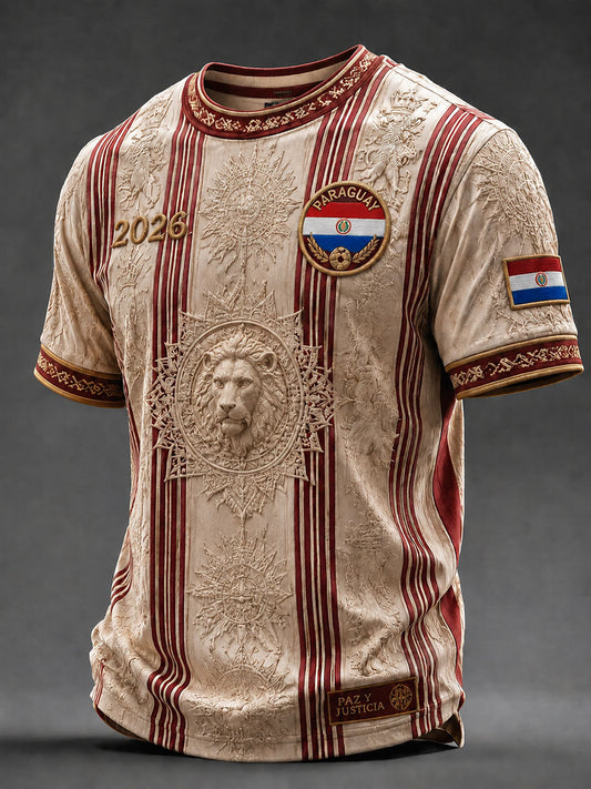 Men's 2026 Paraguay Soccer T-Shirts
