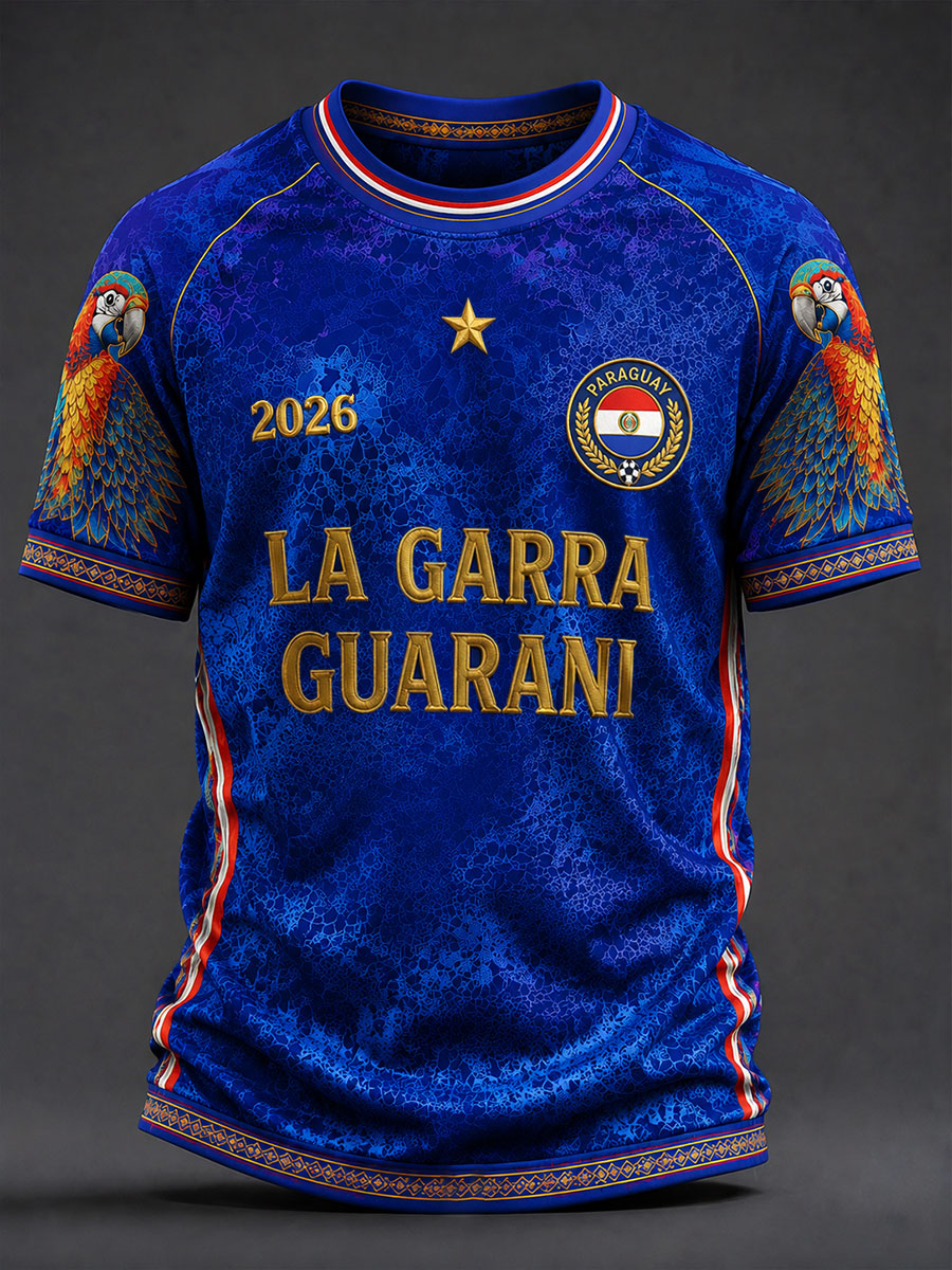 Men's 2026 Paraguay Soccer T-Shirts