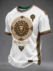 Men's Morocco Printed short sleeves t-shirt