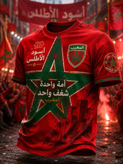 Men's Morocco Printed short sleeves t-shirt