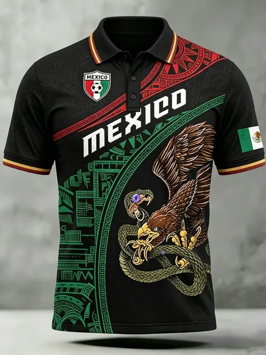 Men's Mexico Printed polo shirt