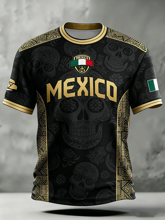 Men's Mexico Printed short sleeves t-shirt