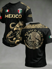 Men's Mexico Printed short sleeves t-shirt