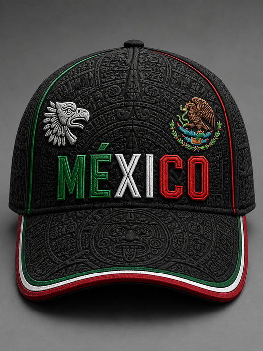 Unisex Mexico Football Lover Art Print Hat