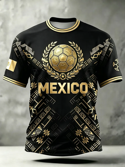 Men's Mexico Printed short sleeves t-shirt