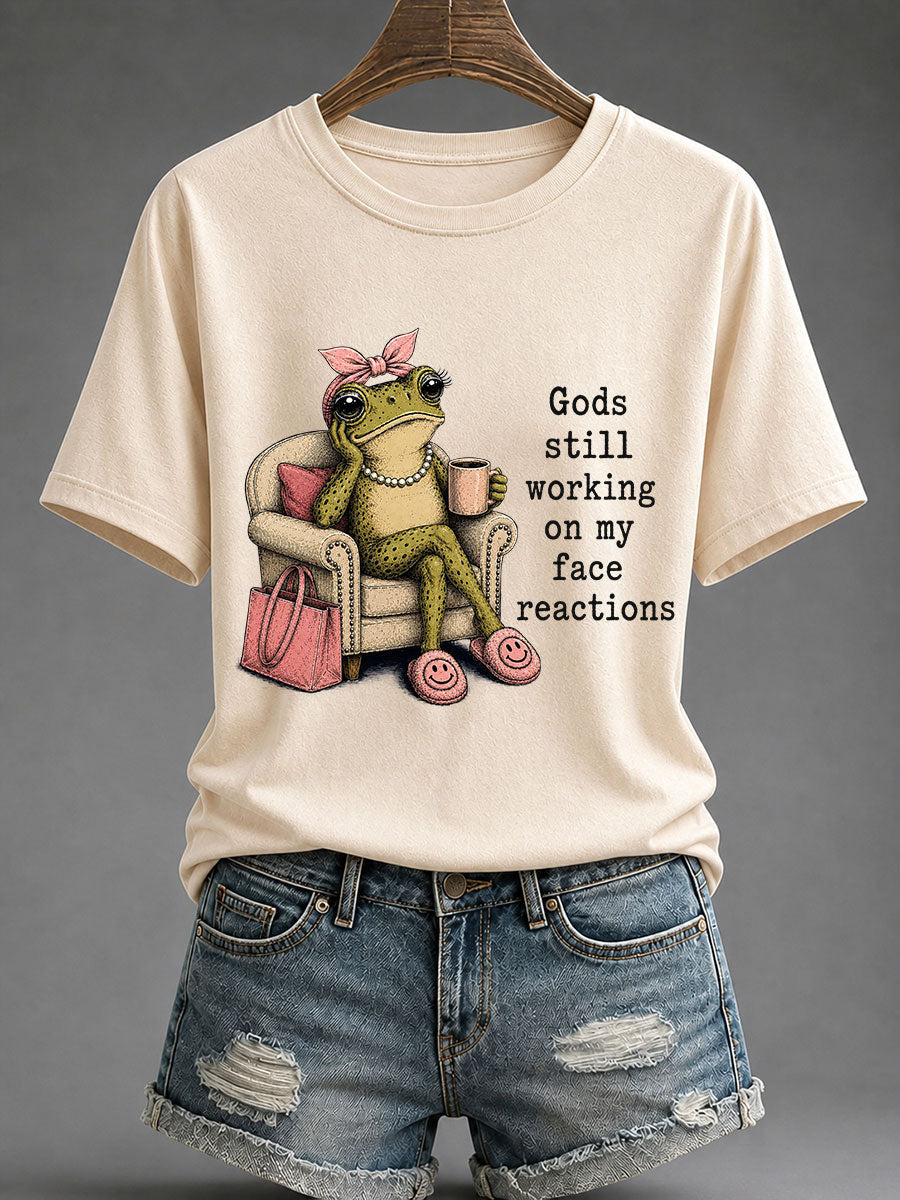 Women’s Funny Christian Print Casual T-Shirt