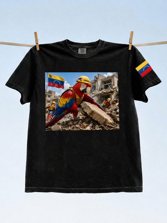 Men's Venezuela Strong Short-sleeved T-shirt