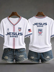 Women's Christian V-neck T-shirts