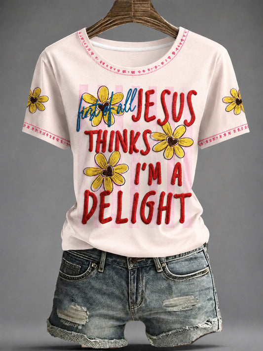 Women's Faith Printed T-shirt