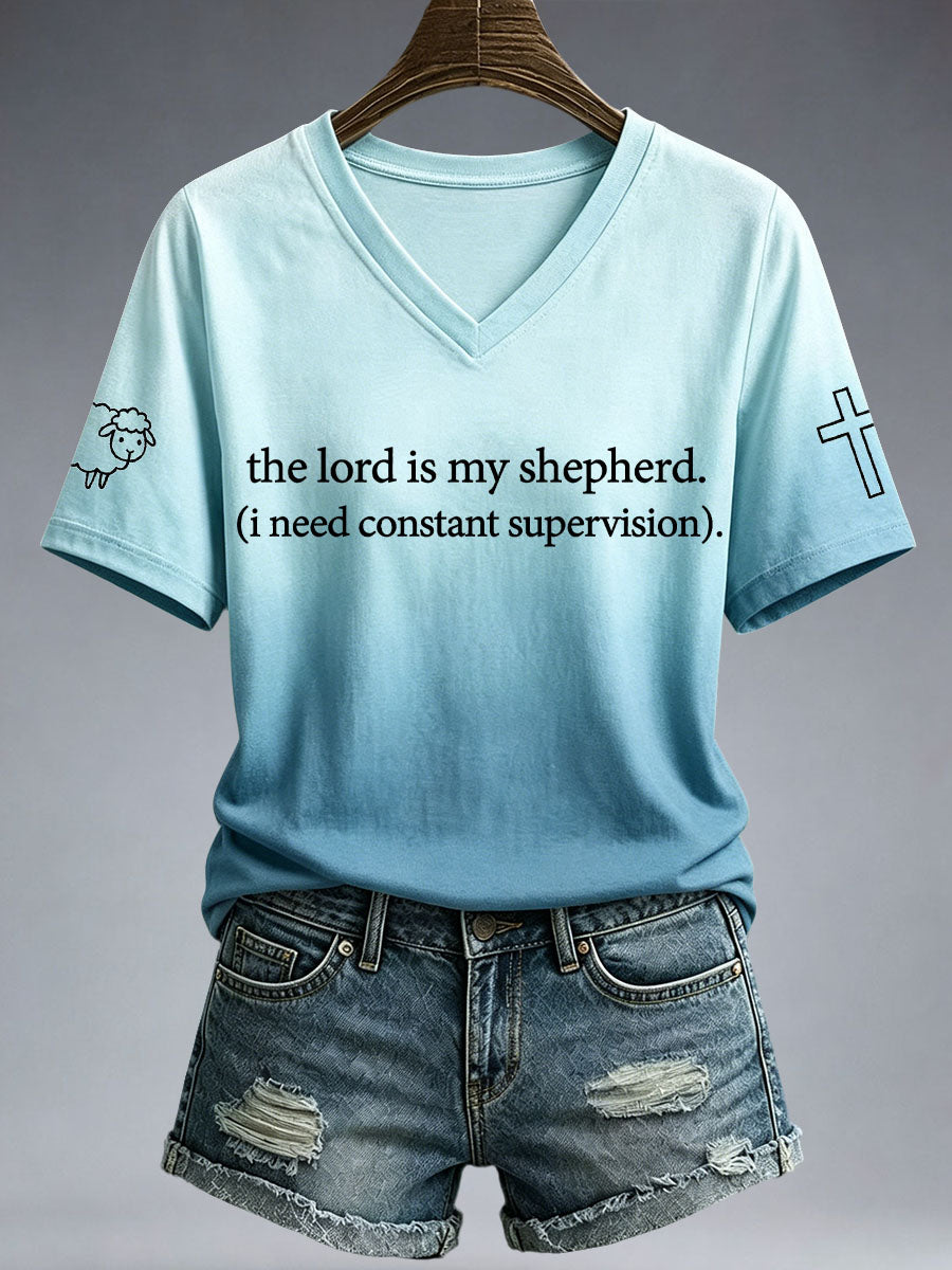 Women's The Lord Is My Shepherd shirt